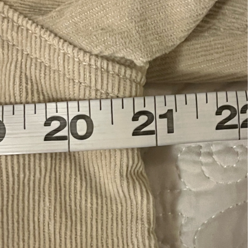 Gap Cream Corduroy jeanstyle Jacket, size Large - Picture 8 of 12